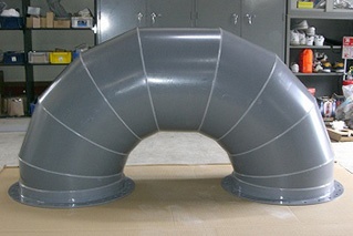 塩ビダクトエルボ１